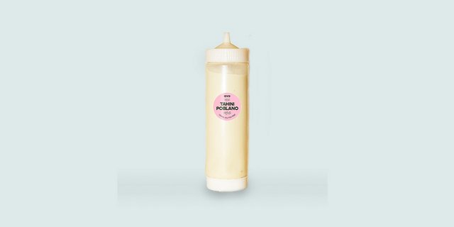 Bottle of Tahini Poblano