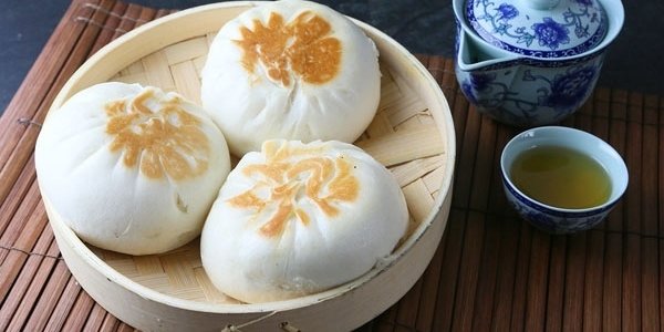 Steam Pork & Veg Bun