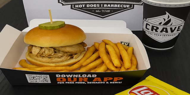 Pulled Pork Sandwich Boxed Lunch