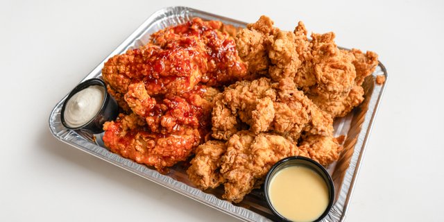 Double Dipped Chicken Tenders