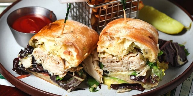 Turkey Meltdown Sandwich