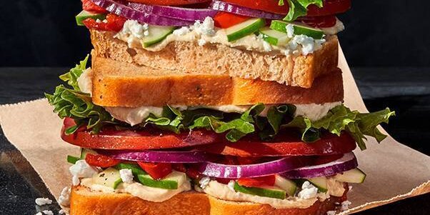 Mediterranean Veggie Sandwich Boxed Lunch