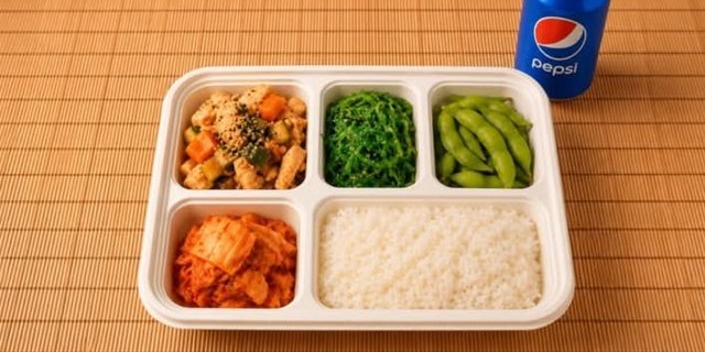 Kung Pao Chicken Rice Bento