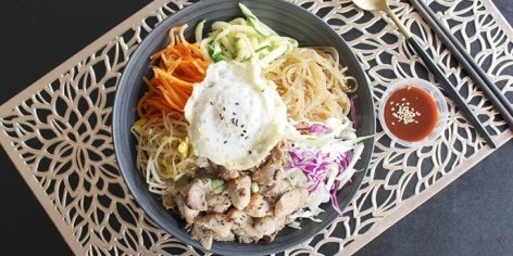 Grilled Chicken Bibimbap