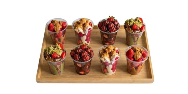 Strawberry Cup Sampler