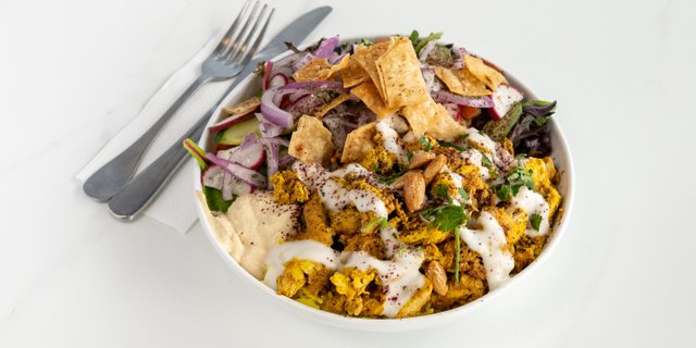 Grilled Garlic Chicken Bowl