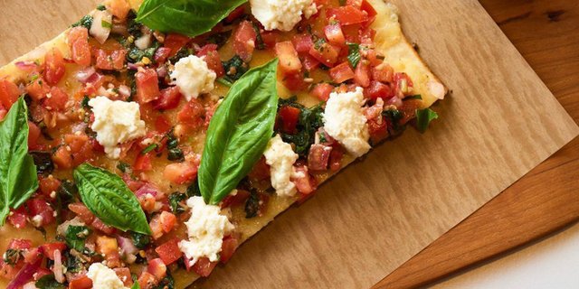 Gluten-Free Bruschetta Pizza