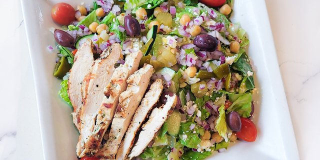 Modern Greek Chicken Salad