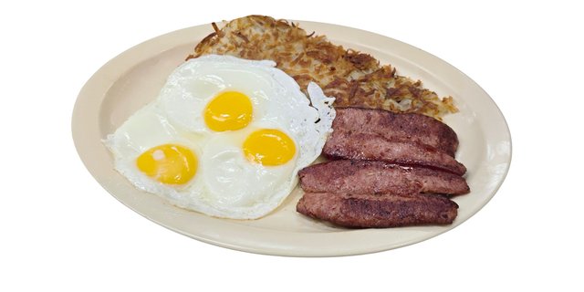 Polish Sausage & Eggs