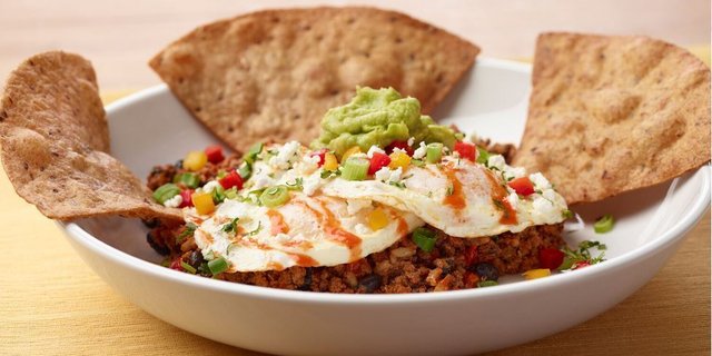 Bison Huevos Rancheros Scrambler