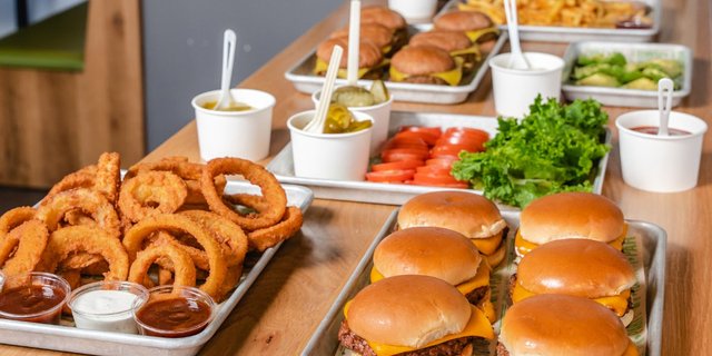 Assorted Burger Bars