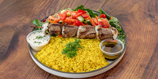 Lamb Kabob Entree