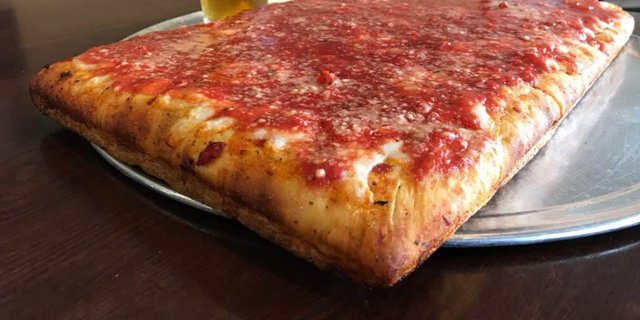 Sicilian Thick Crust Cheese Pizza