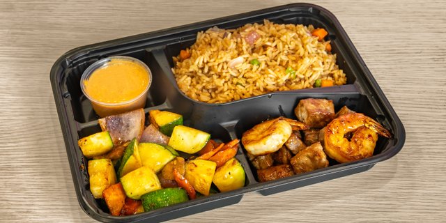 Shrimp & Steak Hibachi Lunch