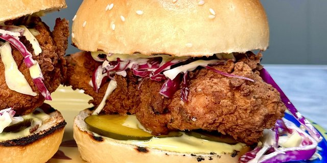 Fried Chicken Sliders