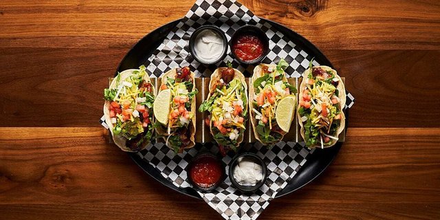 Jerk Chik'n Taco Platter