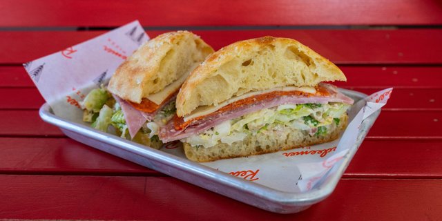 Italian Foccacia Sandwich