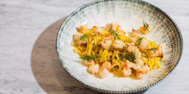 Chitarra Ai Gamberi E Limone
