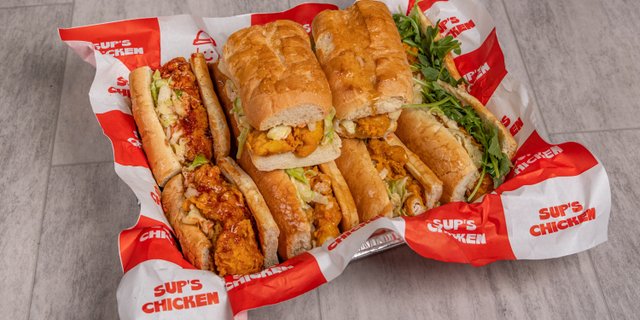 Assorted Tender Slider Small Tray
