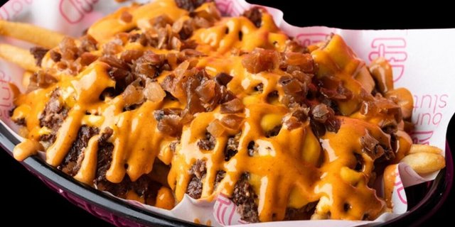 Slutty Fries Bagged Lunch