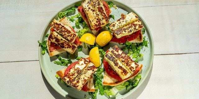 Grilled Halloumi Cheese