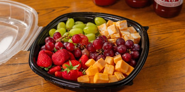 Seasonal Fruit & Cheese Board