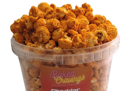 Cheddar-Caramel Popcorn