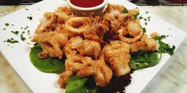 Calamari Diavolo