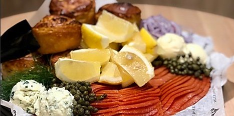 Lox & Rosemary Brioche Platter