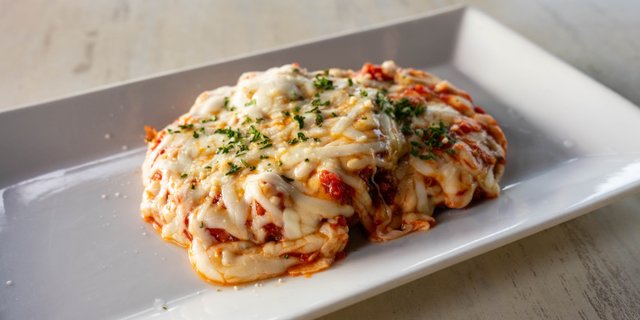 Eggplant Parm W/ Pasta
