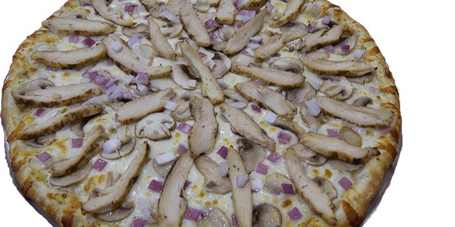 Garlic Chicken Pizza