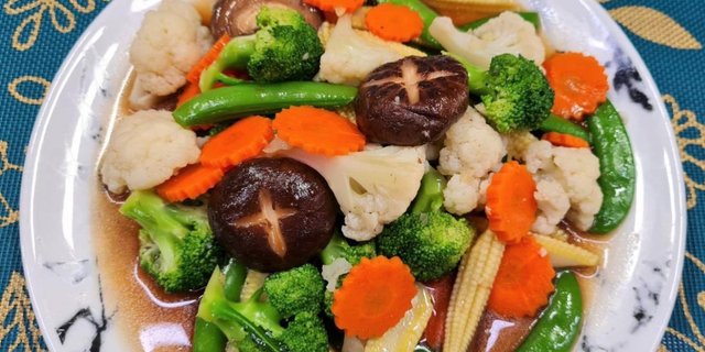 Mixed Vegetables Stir Fry Half Pan