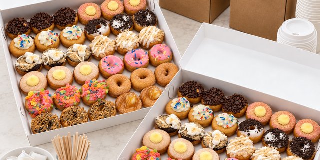 Large Mini Donut & Coffee Package