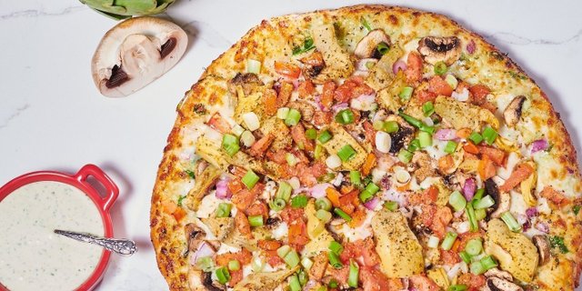 Okie Dokie Artichokie Pizza