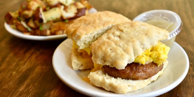 Sausage, Egg & Cheeser Sandwich