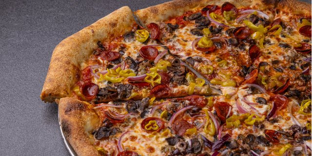 Hot Supreme Pie Pizza