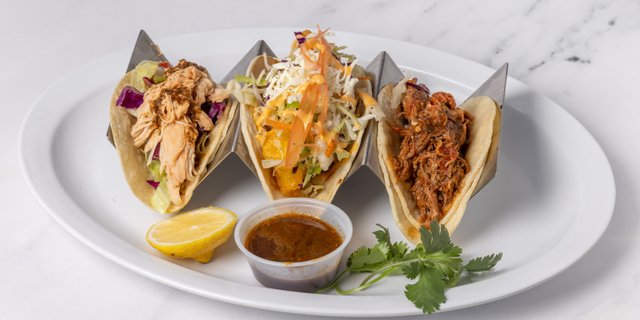 Jerk Salmon Tacos