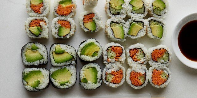 Vegetable Roll Platter