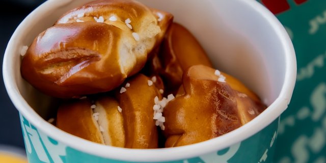 Salted Pretzel Bites