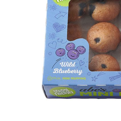 Abe's Vegan Mini Wild Blueberry Muffins