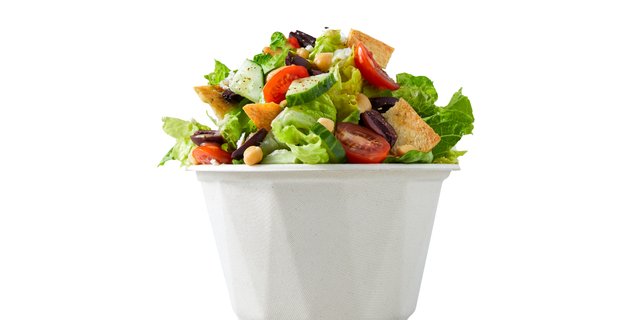 Vegan Mediterranean Falafel Salad