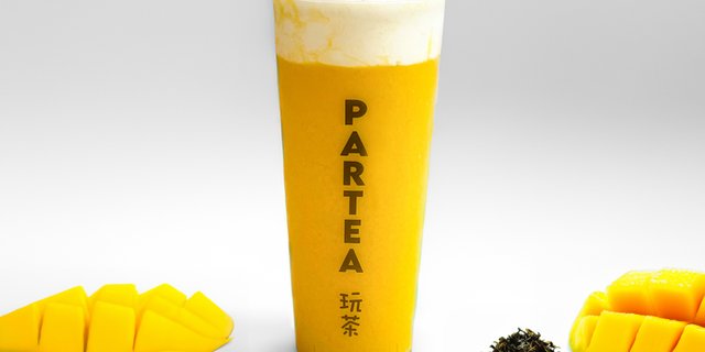 Mango Green Tea Slush