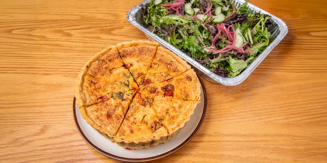 Quiche & Side Salad