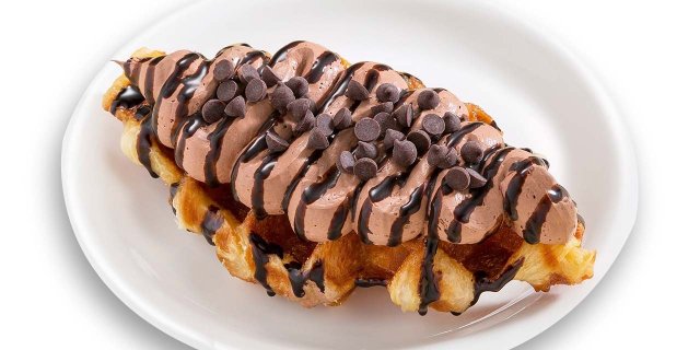 Triple Choco Croffle