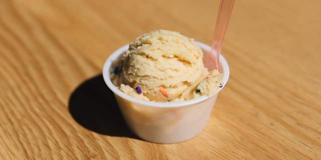 Confetti Sugar Cookie Dough Cup