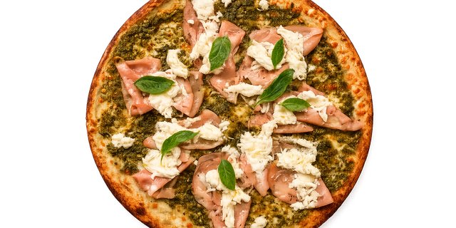 Skinny Mortadella Pizza