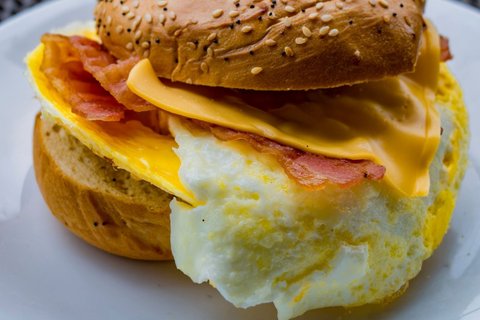 Bacon, Egg & Cheese Sandwich