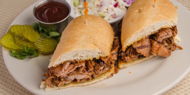 BBQ Tri Tip Sandwich