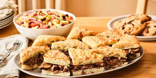 Steak Marsala Sandwich Tray