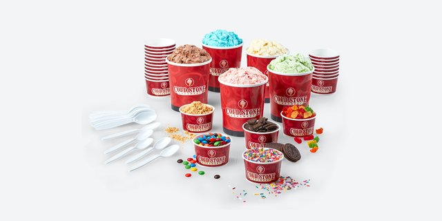 Full-Service Deluxe Ice Cream Sundae Bar
